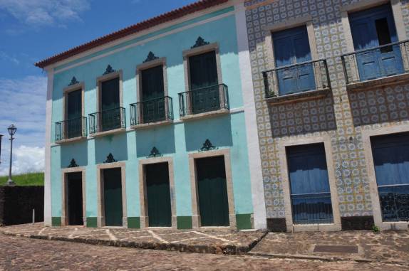 Casario bem conservado em Alcântara - MA